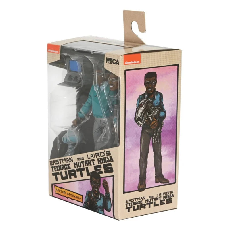 Figura de acción de Baxter Stockman de las Tortugas Ninja (cómics de Mirage)