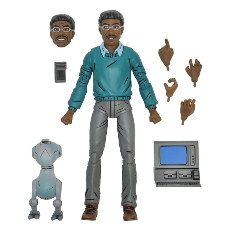 Figura de acción de Baxter Stockman de las Tortugas Ninja (cómics de Mirage)