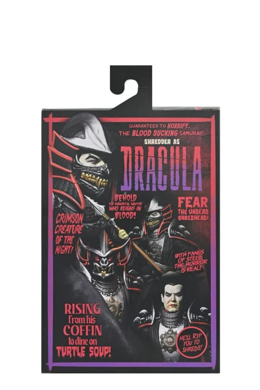 Tortues Ninja x Monstres Universal Shredder en Dracula Couleurs Classiques