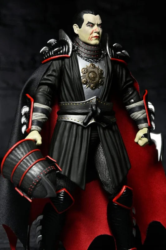 Tortues Ninja x Monstres Universal Shredder en Dracula Couleurs Classiques