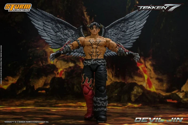 Figurine articulée Tekken 7 1/12 Devil Jin