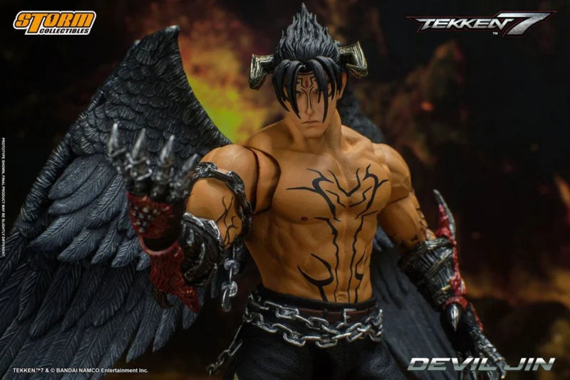 Figurine articulée Tekken 7 1/12 Devil Jin