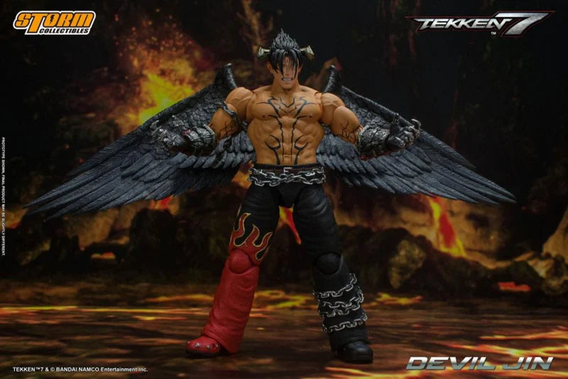 Figurine articulée Tekken 7 1/12 Devil Jin