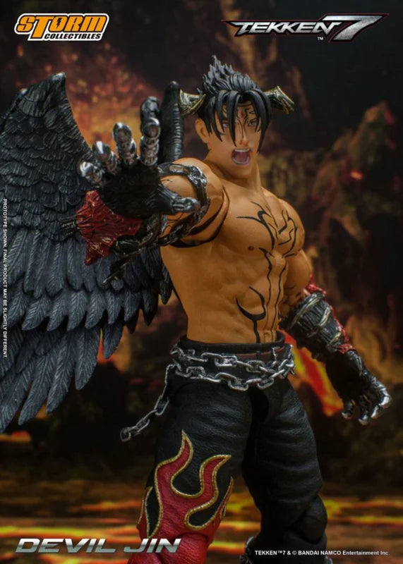 Figurine articulée Tekken 7 1/12 Devil Jin