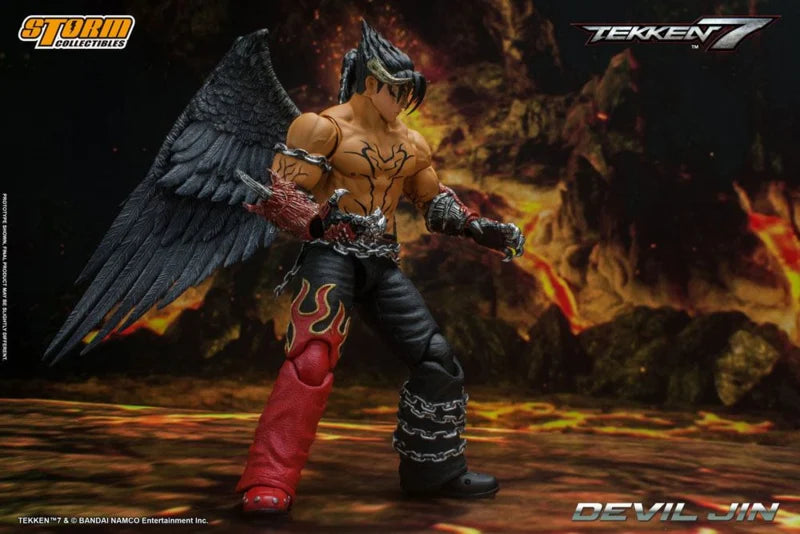 Figurine articulée Tekken 7 1/12 Devil Jin