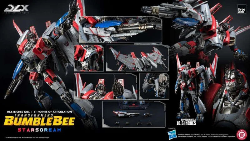 ThreeZero Transformers Bumblebee DLX Starscream