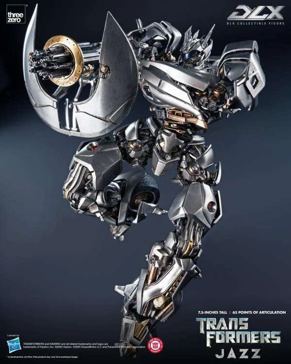 ThreeZero Transformers DLX Jazz Édition Deluxe