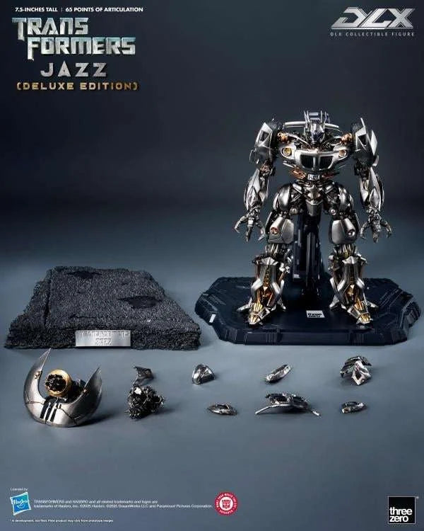 ThreeZero Transformers DLX Jazz Édition Deluxe
