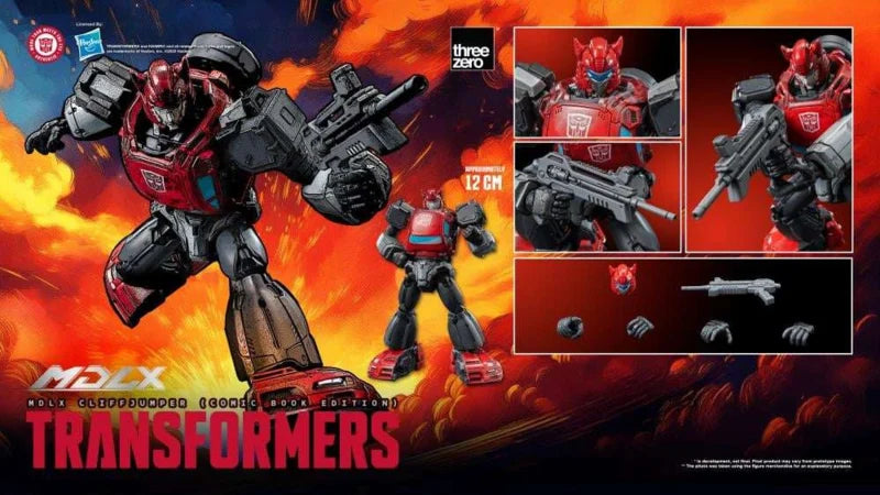 ThreeZero Transformers MDLX Cliffjumper (Comic Book Edition)