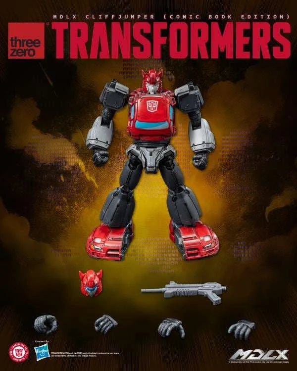 ThreeZero Transformers MDLX Cliffjumper (Comic Book Edition)