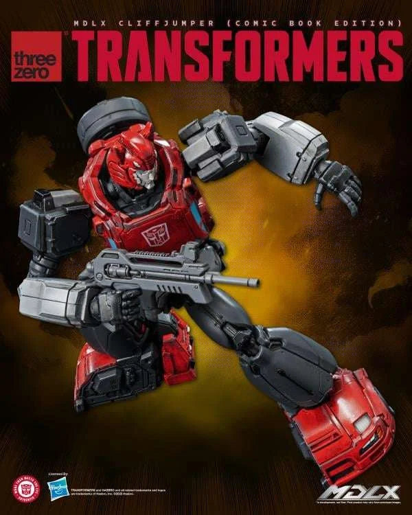 ThreeZero Transformers MDLX Cliffjumper (Comic Book Edition)