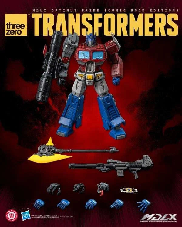 ThreeZero Transformers MDLX Optimus Prime (Comic Book Edition)