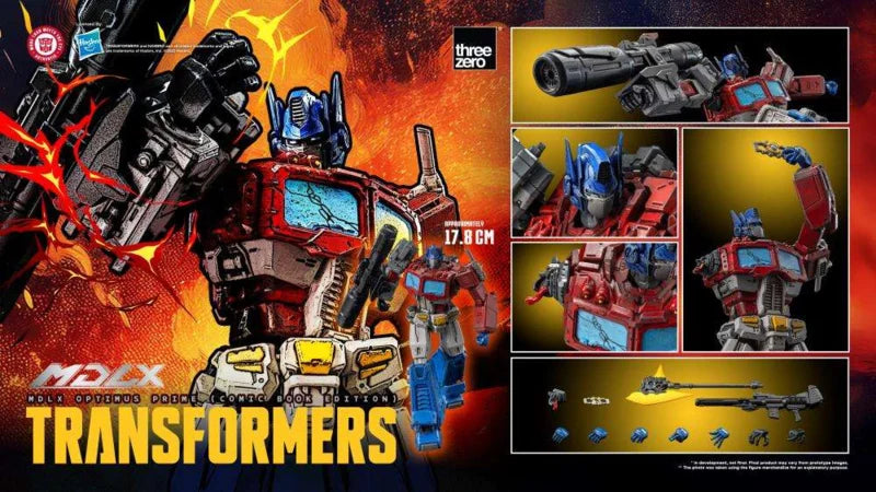 ThreeZero Transformers MDLX Optimus Prime (Comic Book Edition)