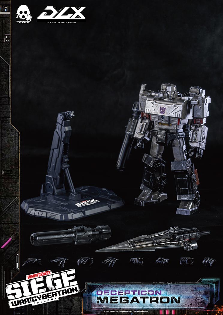 ThreeZero Transformers WFC Trilogy DLX Megatron