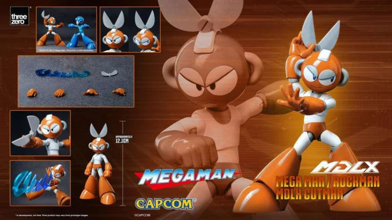 Figura de acción MDLX Mega Man Cut Man de Threezero