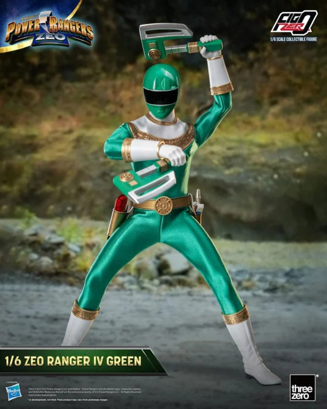 Threezero Power Rangers Zeo 1/6 Figure Green Ranger - Pre order