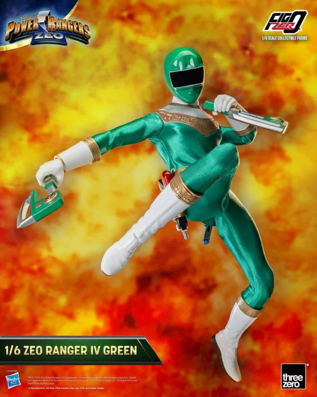 Threezero Power Rangers Zeo 1/6 Figure Green Ranger - Pre order