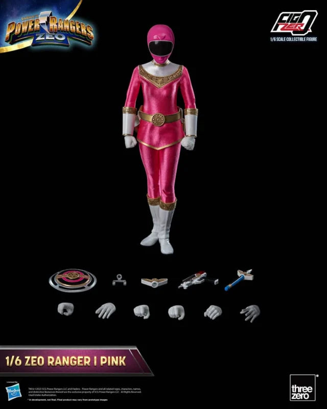 Threezero Power Rangers Zeo 1/6 Figure Pink Ranger - Pre order