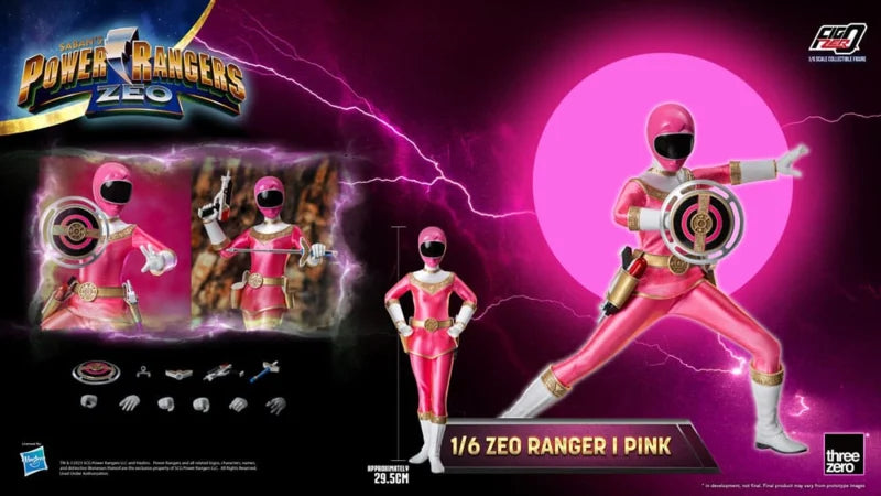 Threezero Power Rangers Zeo 1/6 Figure Pink Ranger - Pre order