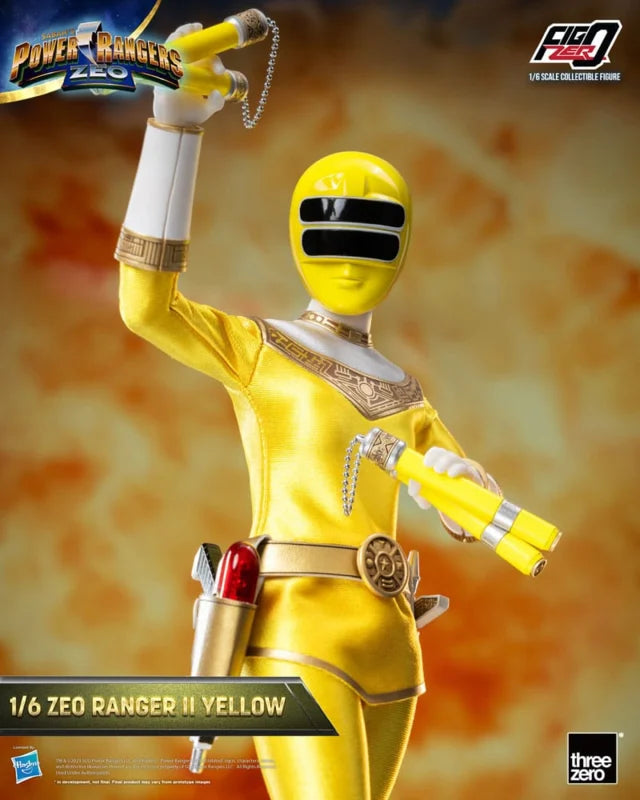 Threezero Power Rangers Zeo 1/6 Figure Yellow Ranger - Pre order