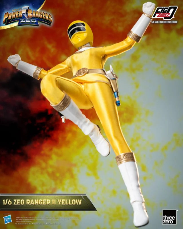 Threezero Power Rangers Zeo 1/6 Figure Yellow Ranger - Pre order