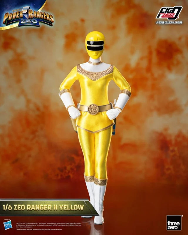 Threezero Power Rangers Zeo 1/6 Figure Yellow Ranger - Pre order