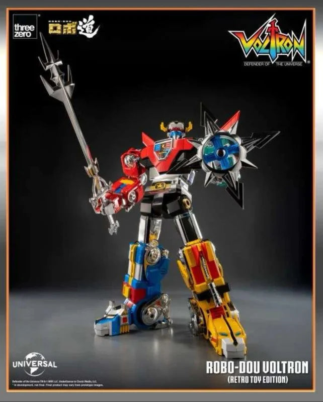 Threezero Robo-Dou Voltron Retro Toy Edition