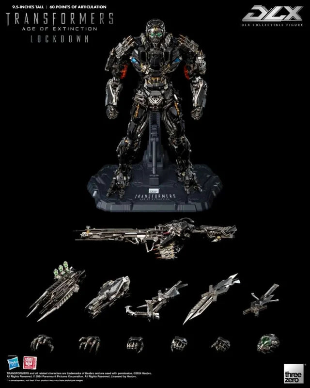 Threezero Transformers Age of Extinction DLX Lockdown
