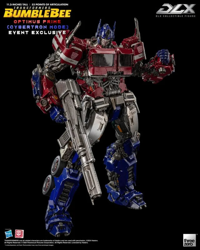 Threezero Transformers Bumblebee DLX Optimus Prime Cybertron Mode [Event Exclusive]