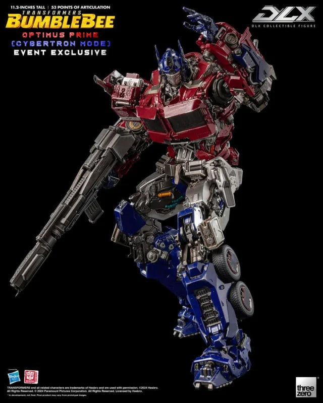 Threezero Transformers Bumblebee DLX Optimus Prime Cybertron Mode [Event Exclusive]