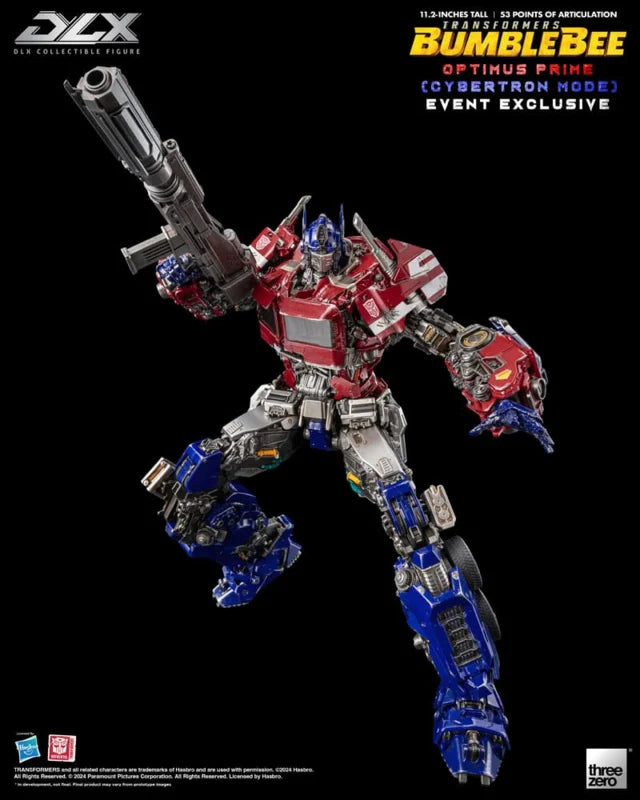 Threezero Transformers Bumblebee DLX Optimus Prime Cybertron Mode [Event Exclusive]