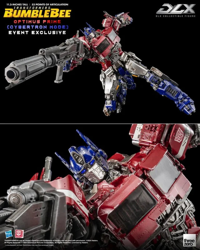 Threezero Transformers Bumblebee DLX Optimus Prime Cybertron Mode [Event Exclusive]