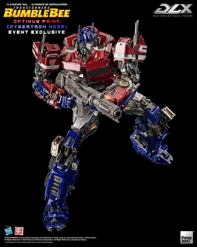 Threezero Transformers Bumblebee DLX Optimus Prime Cybertron Mode [Event Exclusive]