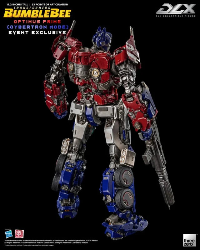 Threezero Transformers Bumblebee DLX Optimus Prime Cybertron Mode [Event Exclusive]