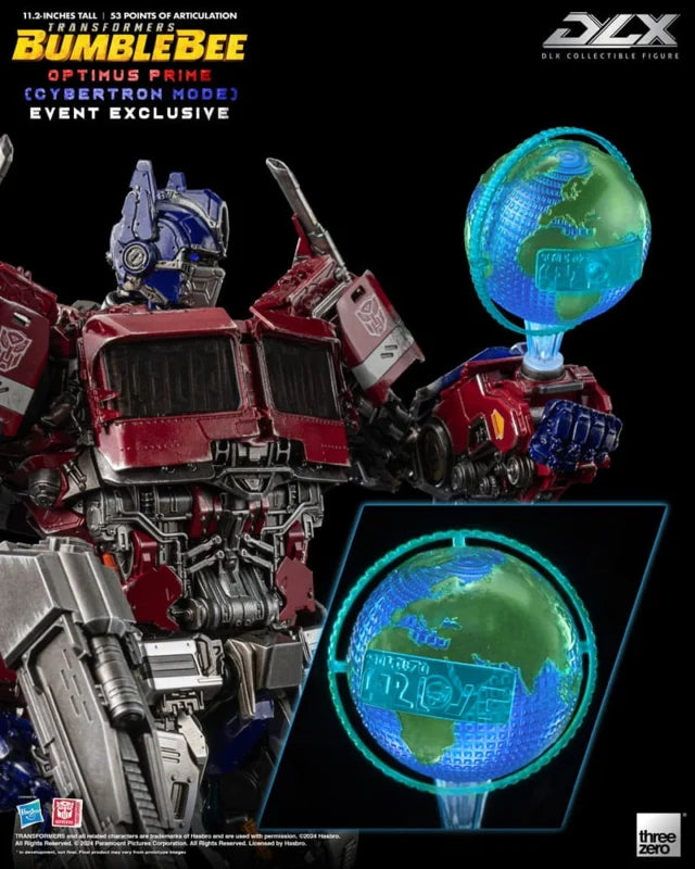 Threezero Transformers Bumblebee DLX Optimus Prime Cybertron Mode [Event Exclusive]