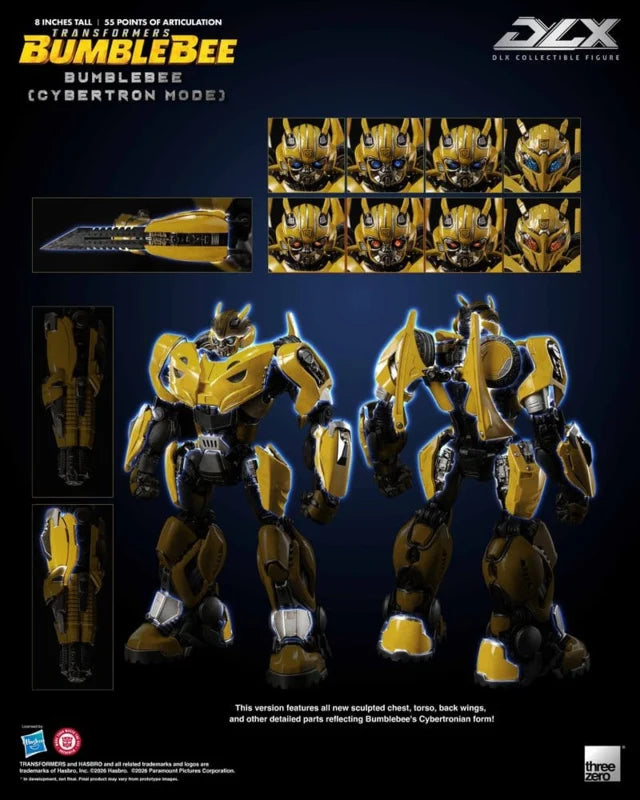 Threezero Transformers DLX Bumblebee Cybertron Mode