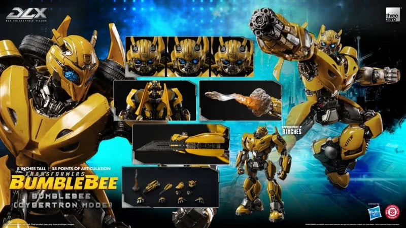 Threezero Transformers DLX Bumblebee Cybertron Mode
