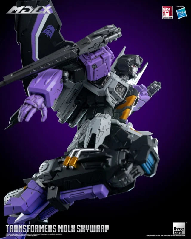 Figurine articulée Threezero Transformers MDLX Skywarp