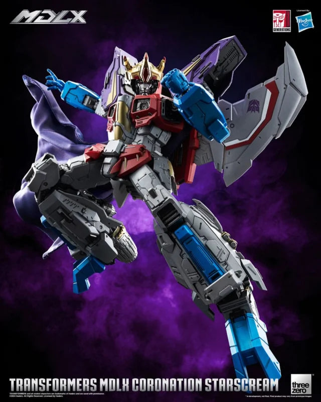 Threezero Transformers MDLX Starscream couronnement