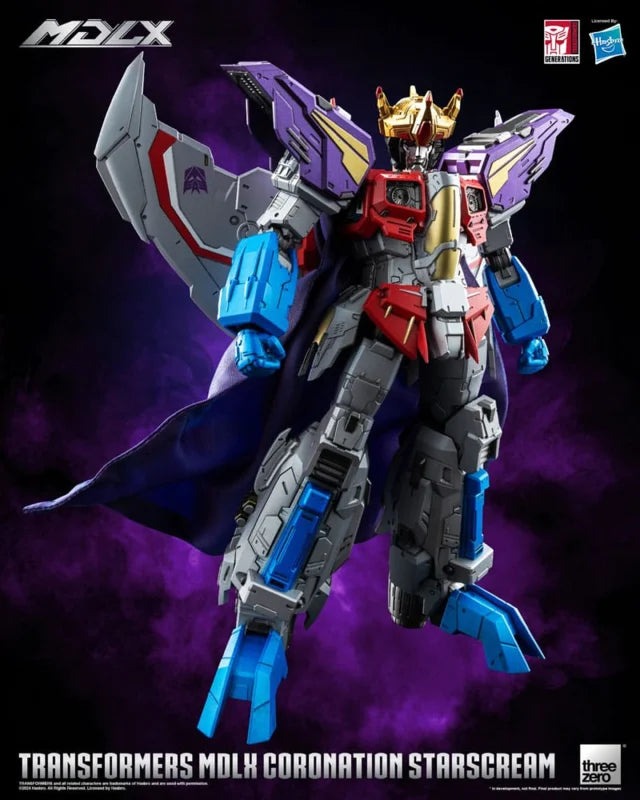 Threezero Transformers MDLX Starscream couronnement