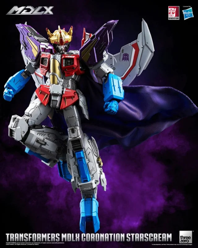 Threezero Transformers MDLX Starscream couronnement