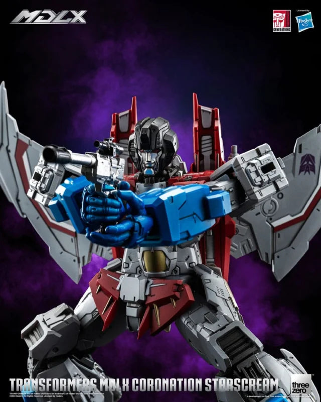 Threezero Transformers MDLX Starscream couronnement