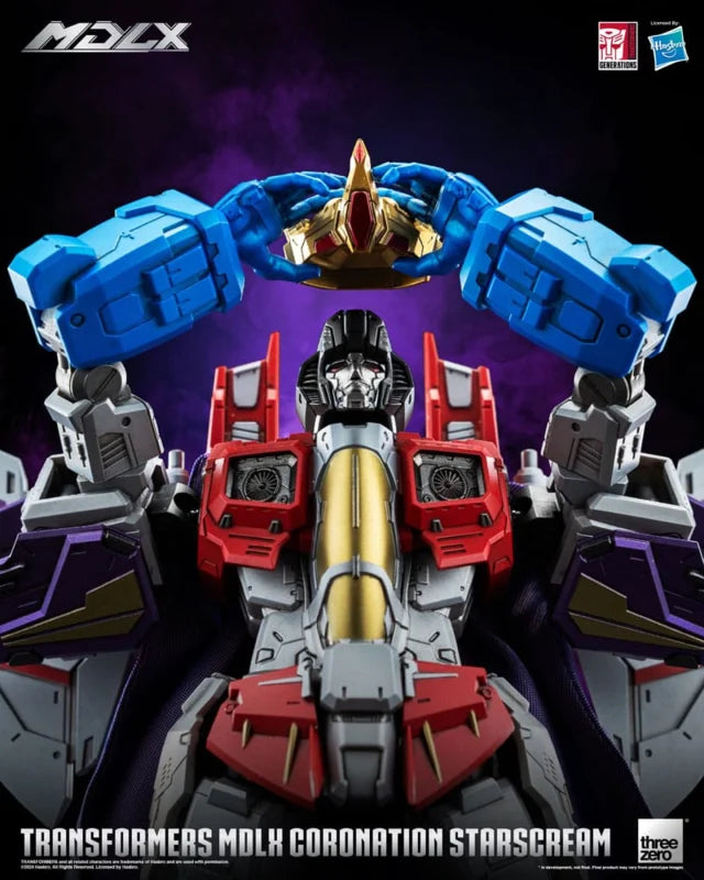 Threezero Transformers MDLX Starscream couronnement