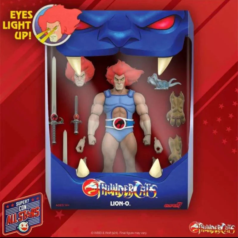 Thundercats Ultimates Action Figure Lion-O Led Eyes