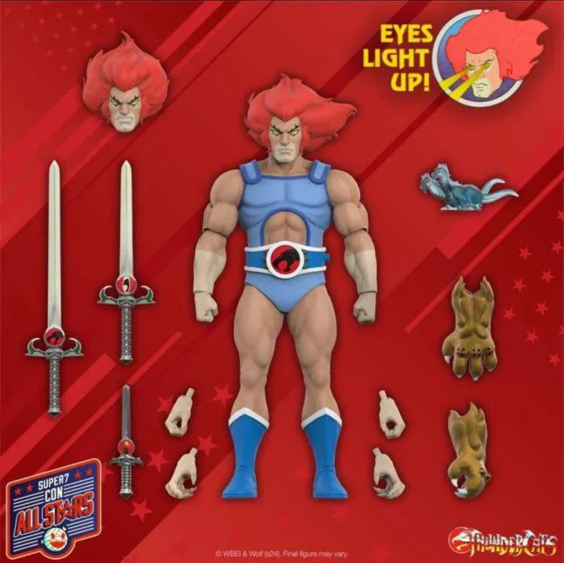 Thundercats Ultimates Action Figure Lion-O Led Eyes