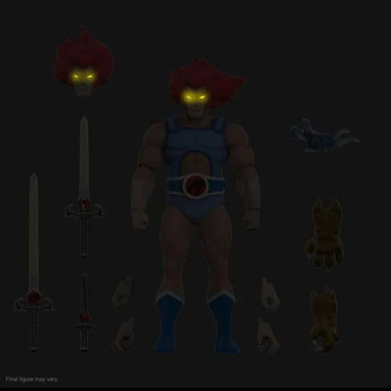 Thundercats Ultimates Action Figure Lion-O Led Eyes