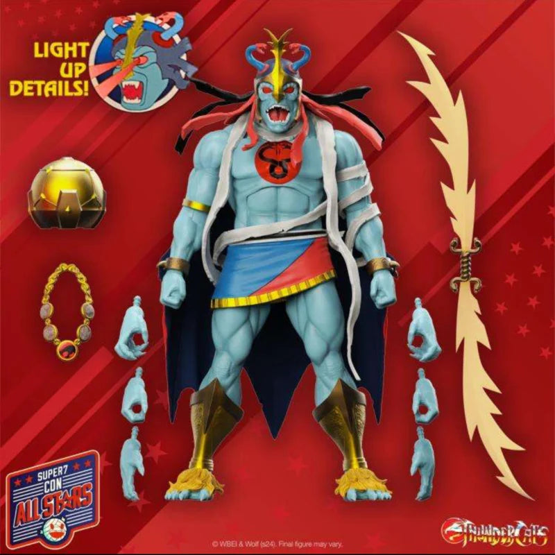 Thundercats Ultimates Action Figure Mumm-Ra Led Eyes