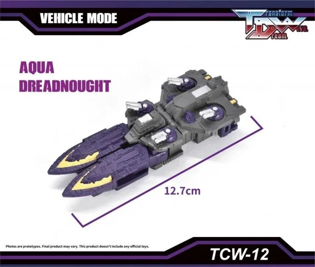 Transform Dream Wave TCW-12 Legacy United Tidal Wave Upgrade Kit with Bonus