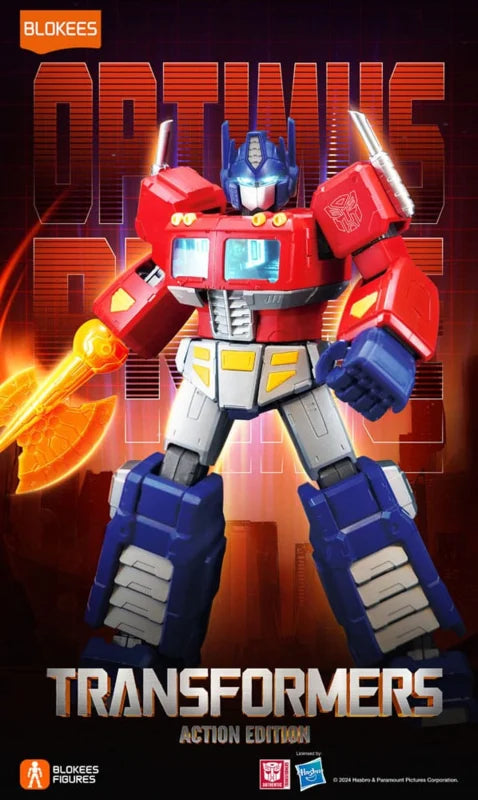 Kit de modèle en plastique Transformers Blokees Action Edition 01 G1 Optimus Prime