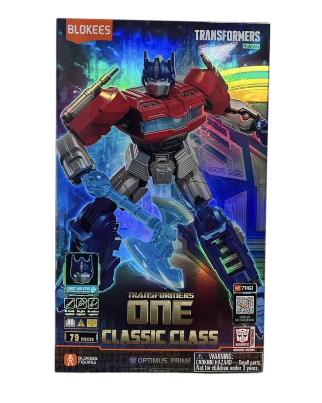 Transformers Blokees Plastic Model Kit Classic Class 11 Optimus Prime